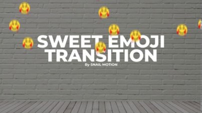 Free Sweet Emoji Transition | ALPHA By Snail Motion