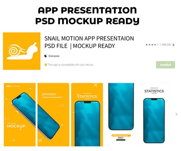 Free Creative App Presentation Psd By Snail Motion