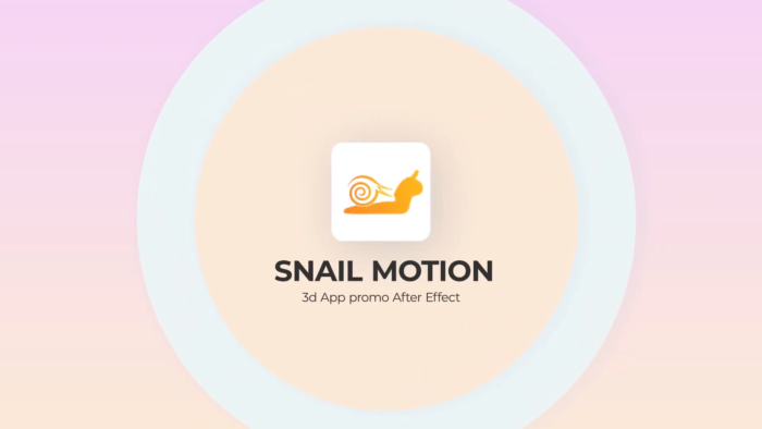 Free 3d iPhone 12 pro App promo After Effects by snail motion