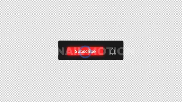 Free YouTube Subscribe Button Alpha No Copyright | Snail motion