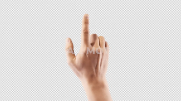 Free hand gesture 1 Click + 1 Finger by snail motion