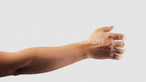 Free hand gesture Grab to Down alpha Snail Motion 0 0 screenshot 1