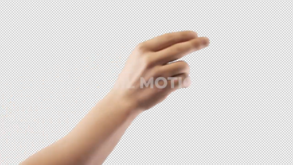Free hand gesture Pull to Left by snail motion