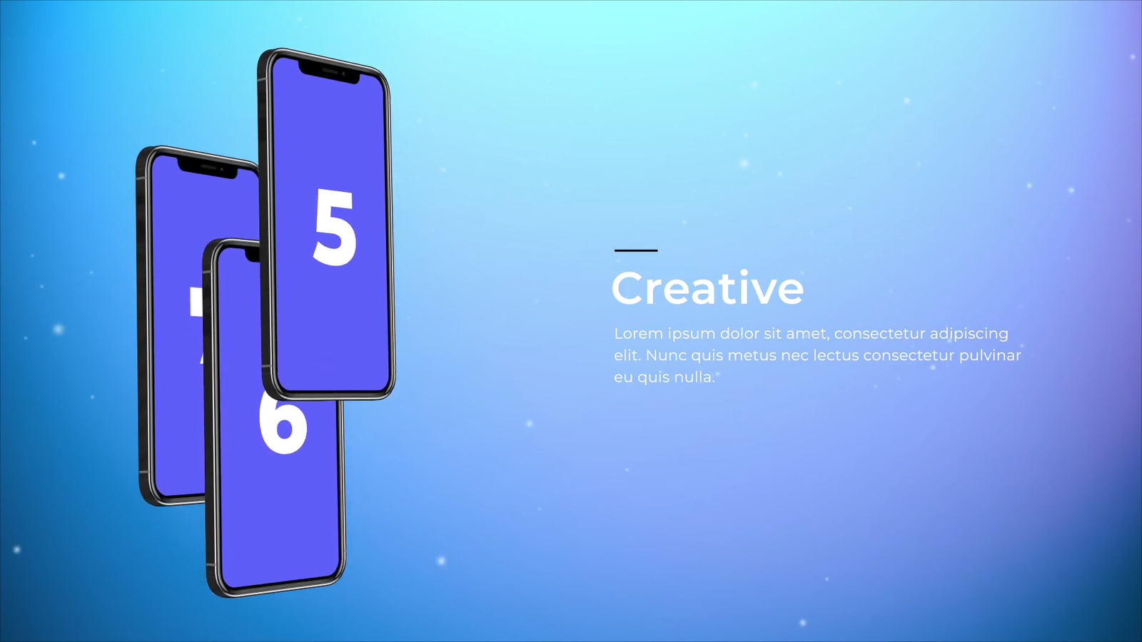 Free 3D App Promo After Effect Template Snail Motion