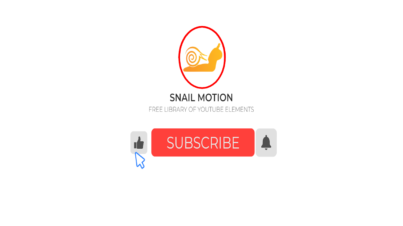 Free Youtube Subscribe Button Animated for Premiere pro