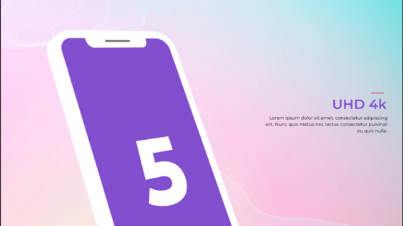 Free 3D App Promo After Effects Template