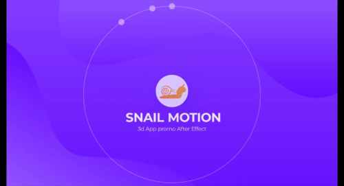 Free 3D App Promo After Effect Template by snail motion