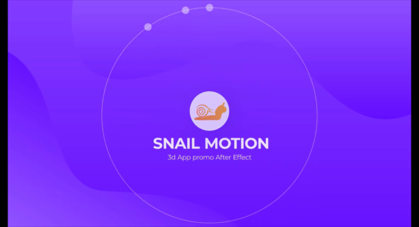 Free 3D App Promo After Effect Template by snail motion