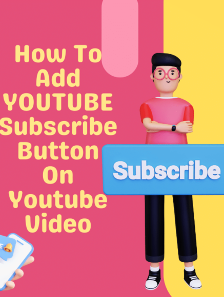 How To Add Subscribe Button To Youtube Video by snail motion