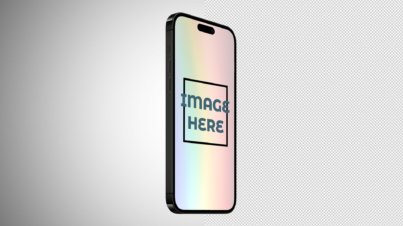 Free Apple iPhone Mockup 14 Pro Max Black by snail motion