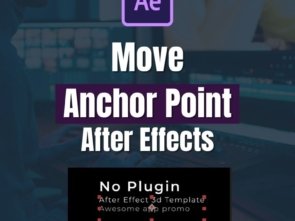 How to move anchor point in After Effects snail motion