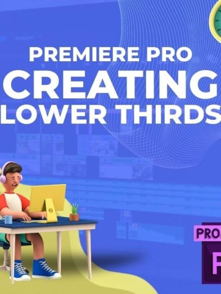 How To Add Lower Thirds In Premiere Pro by Snail motion