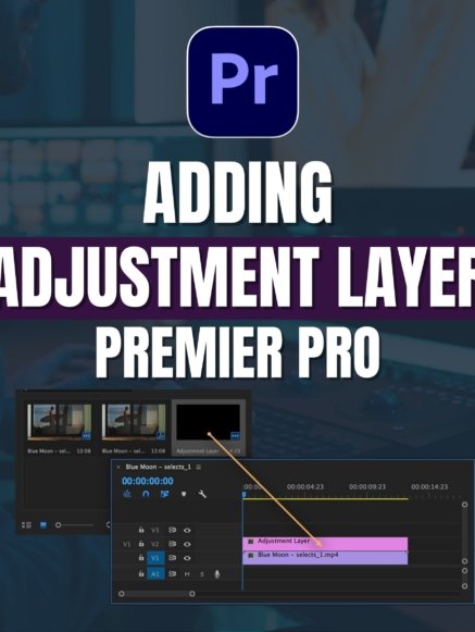 How to add adjustment layer in premiere pro by snail motion