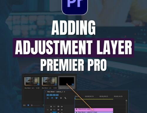 How to add adjustment layer in premiere pro