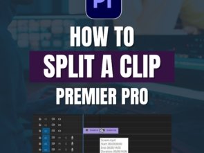 How to Split a clip in premiere pro by snail motion