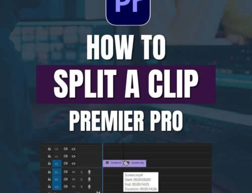 7 Steps How to Split a clip in premiere pro