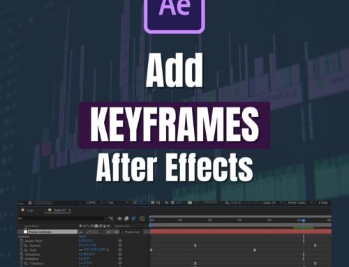 How to Add keyframe in After Effects