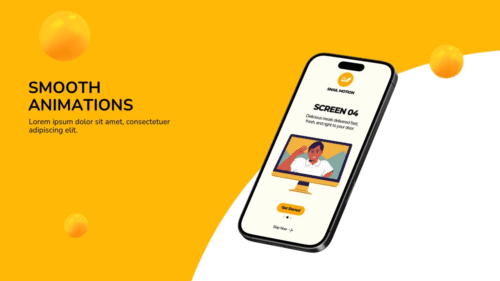 App Promo Video Canva Template - SNAIL MOTION